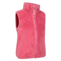 Pink - Side - Mountain Warehouse Childrens-Kids Fleece Gilet