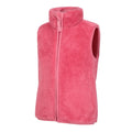 Pink - Lifestyle - Mountain Warehouse Childrens-Kids Fleece Gilet