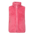 Pink - Front - Mountain Warehouse Childrens-Kids Fleece Gilet