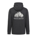 Charcoal - Back - Mountain Warehouse Mens Adventure Mountain Drawstring Hoodie