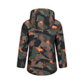 Dark Khaki - Back - Mountain Warehouse Childrens-Kids Exodus II Camo Water Resistant Soft Shell Jacket