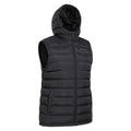 Black - Lifestyle - Mountain Warehouse Mens Seasons Hooded Padded Gilet