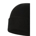 Black - Close up - Mountain Warehouse Womens-Ladies Augustine Beanie