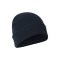 Navy - Side - Mountain Warehouse Womens-Ladies Augustine Beanie