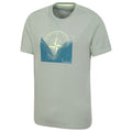 Green - Back - Mountain Warehouse Mens Compass Organic T-Shirt