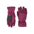 Dark Purple - Front - Mountain Warehouse Womens-Ladies Ski Gloves