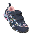 Purple - Front - Mountain Warehouse Childrens-Kids Zap Rainbow Light Up Trainers