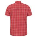 Active Red - Back - Mountain Warehouse Mens Cotton Shirt