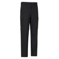 Jet Black - Lifestyle - Mountain Warehouse Mens Trek Convertible Trousers