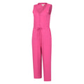 Bright Pink - Side - Mountain Warehouse Womens-Ladies Bahamas Jumpsuit