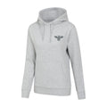 Light Grey - Side - Mountain Warehouse Womens-Ladies Floral Bee Jersey Hoodie