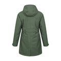 Khaki Brown - Back - Mountain Warehouse Womens-Ladies Rain On Waterproof Padded Jacket