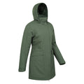 Khaki Brown - Lifestyle - Mountain Warehouse Womens-Ladies Rain On Waterproof Padded Jacket