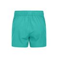 Teal - Back - Mountain Warehouse Womens-Ladies Stretch Swim Shorts