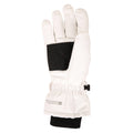 White - Back - Mountain Warehouse Womens-Ladies Isotherm Waterproof Ski Gloves