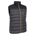 Grey - Side - Mountain Warehouse Mens Link Padded Gilet