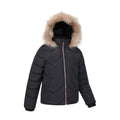 Black - Lifestyle - Mountain Warehouse Childrens-Kids Galaxy Short Padded Jacket