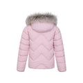 Pink - Back - Mountain Warehouse Childrens-Kids Galaxy Short Padded Jacket