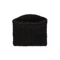 Black - Back - Mountain Warehouse Womens-Ladies Faux Fur Lined Neck Warmer