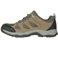 Khaki - Pack Shot - Mountain Warehouse Mens Adventure Waterproof Walking Shoes