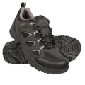 Black - Front - Mountain Warehouse Mens Adventure Waterproof Walking Shoes