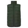 Khaki Green - Front - Mountain Warehouse Childrens-Kids Rocko Water Resistant Padded Gilet