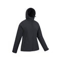 Jet Black - Lifestyle - Mountain Warehouse Womens-Ladies Arctic Faux Fur Lined Water Resistant Soft Shell Jacket