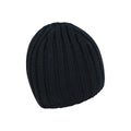 Navy - Back - Mountain Warehouse Mens Faux Fur Lined Beanie