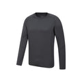 Grey - Side - Mountain Warehouse Mens Vermont Base Layer Top