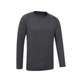 Grey - Lifestyle - Mountain Warehouse Mens Vermont Base Layer Top