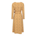 Mustard - Back - Mountain Warehouse Womens-Ladies Santorini Floral Long-Sleeved Midi Dress