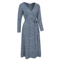 Dark Blue - Lifestyle - Mountain Warehouse Womens-Ladies Santorini Dotted Long-Sleeved Midi Dress