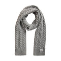 Grey - Front - Animal Womens-Ladies Becky Knitted Scarf