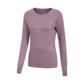 Berry - Side - Mountain Warehouse Womens-Ladies Stance Soft Touch Long-Sleeved T-Shirt