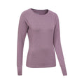 Berry - Lifestyle - Mountain Warehouse Womens-Ladies Stance Soft Touch Long-Sleeved T-Shirt