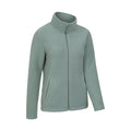 Light Khaki - Side - Mountain Warehouse Womens-Ladies Evie Full Zip Fleece Jacket