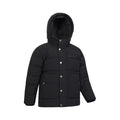 Black - Lifestyle - Mountain Warehouse Childrens-Kids Manta Borg Lined Jacket