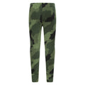 Khaki Green - Close up - Mountain Warehouse Childrens-Kids Camo Polar Fleece Base Layer Set