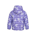 Dusky Purple - Back - Mountain Warehouse Childrens-Kids Seasons Unicorn Faux Fur Lined Padded Jacket