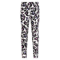 Lilac - Close up - Mountain Warehouse Childrens-Kids Leopard Print Polar Fleece Base Layer Set