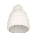 White - Front - Mountain Warehouse Womens-Ladies Geneva Borg Lined Beanie