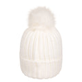 White - Back - Mountain Warehouse Womens-Ladies Geneva Borg Lined Beanie