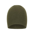 Green - Front - Mountain Warehouse Mens St Anton Beanie