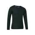 Dark Green - Side - Mountain Warehouse Mens Merino Wool Thermal Top