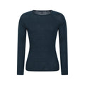 Petrol - Front - Mountain Warehouse Mens Merino Wool Thermal Top