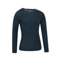 Petrol - Back - Mountain Warehouse Mens Merino Wool Thermal Top