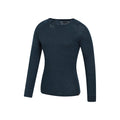 Petrol - Side - Mountain Warehouse Mens Merino Wool Thermal Top