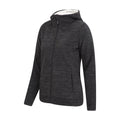 Black - Lifestyle - Mountain Warehouse Womens-Ladies Snowdonia Fleece Full Zip Hoodie