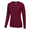 Pink - Side - Mountain Warehouse Womens-Ladies Talus Long-Sleeved Top