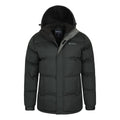 Black - Pack Shot - Mountain Warehouse Mens Snow Padded Jacket